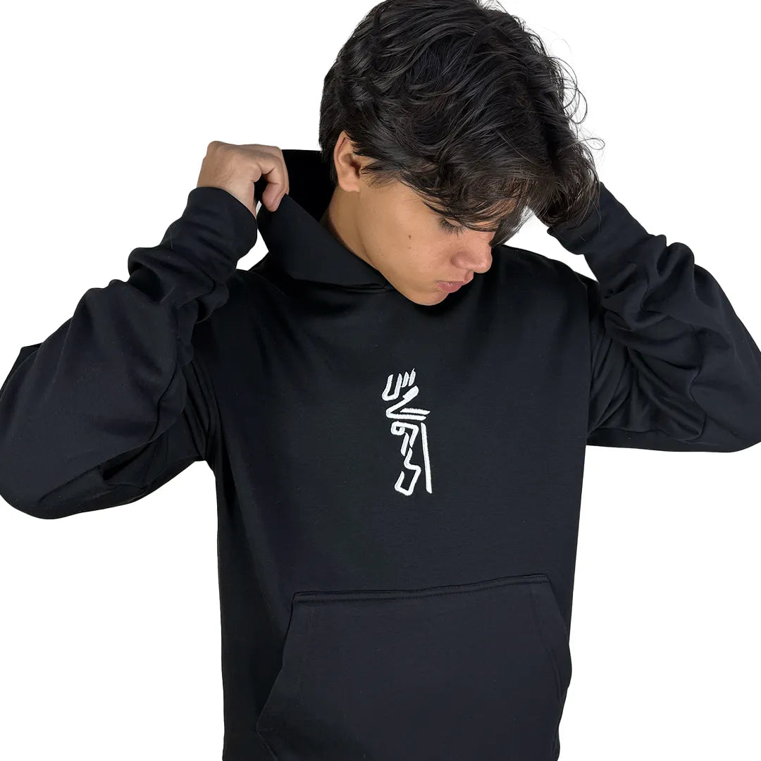 Black Hoodie Samurai
