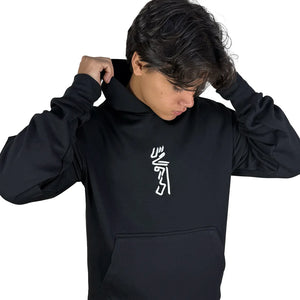 Black Hoodie Samurai
