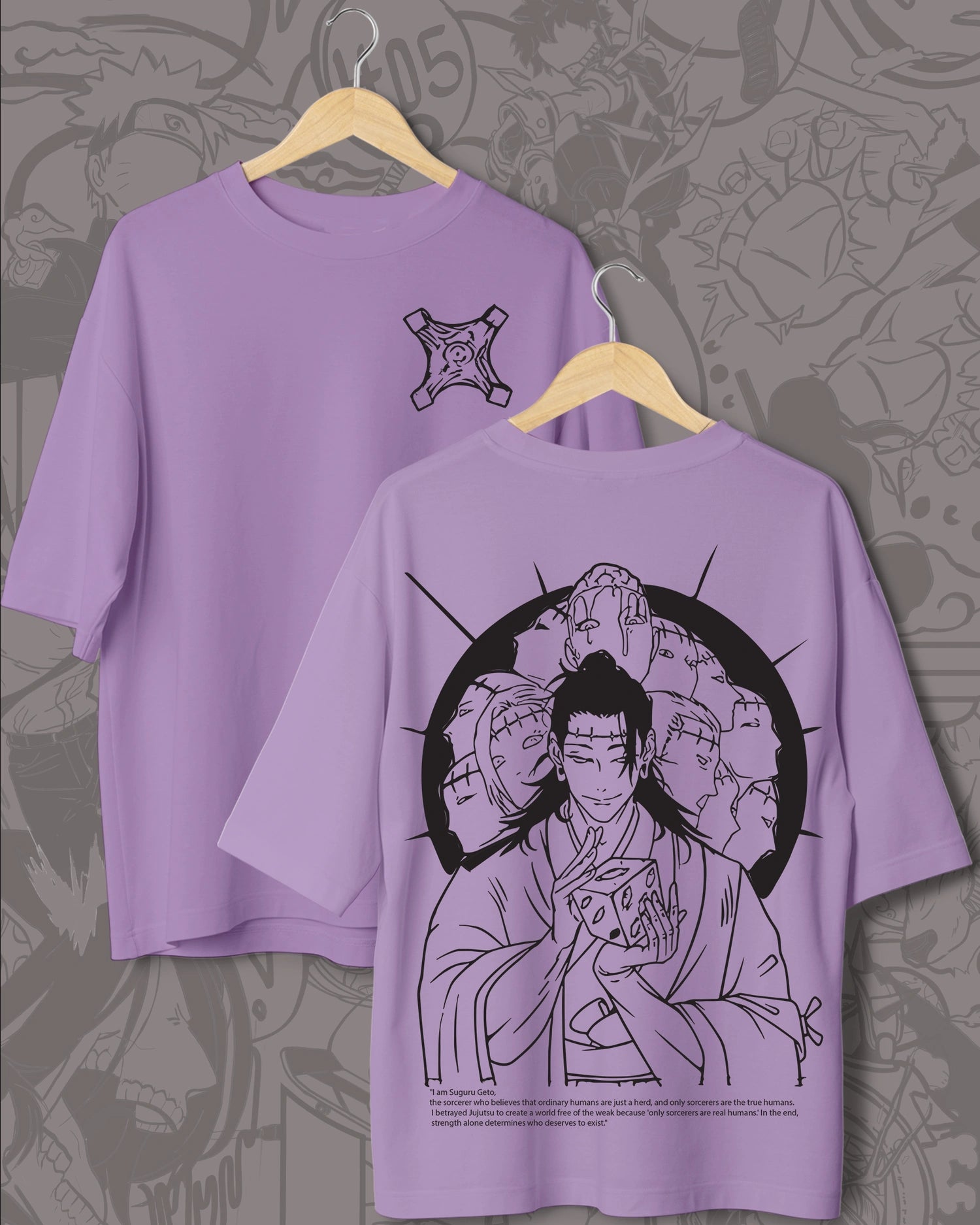 Oversized Tigu T-Shirt – Jujutsu Kaisen